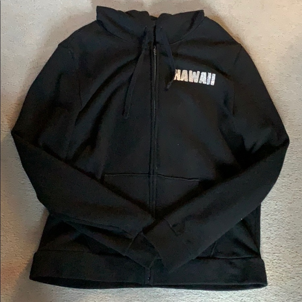 PINK zip up Hawaii hoodie